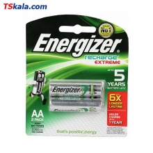 باتری قلمی شارژی انرجایزر AA NiMH 2300mAh بسته 2 عددی