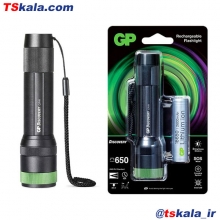 چراغ قوه قابل شارژ  جی پی GP CR41 Rechargeable Flashlight