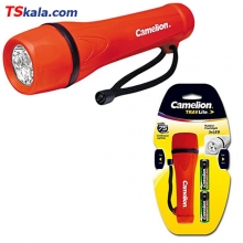 چراغ قوه کملیون Camelion PT3L2AA LED Rubber Flashlight