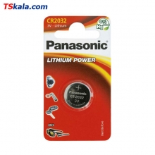باتری سکه ای CR2032 لیتیوم پاناسونیک بسته 1 عددی